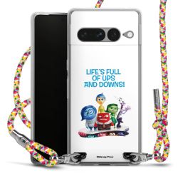 New Carry Case Transparent Stoff colourful/silber