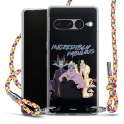 New Carry Case Transparent Stoff colourful/silber