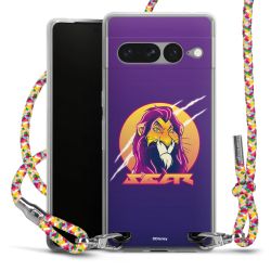 New Carry Case Transparent Stoff colourful/silber