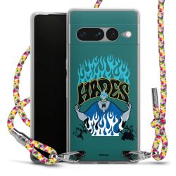 New Carry Case Transparent Stoff colourful/silber