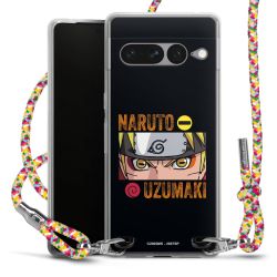 New Carry Case Transparent Stoff colourful/silber