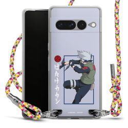 New Carry Case Transparent Stoff colourful/silber