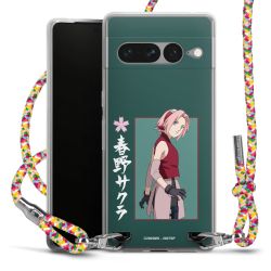 New Carry Case Transparent Stoff colourful/silber