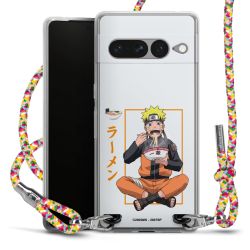 New Carry Case Transparent Stoff colourful/silber