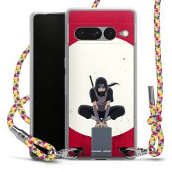 New Carry Case Transparent Stoff colourful/silber