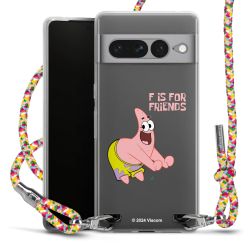 New Carry Case Transparent Stoff colourful/silber