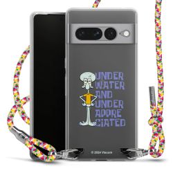 New Carry Case Transparent Stoff colourful/silber