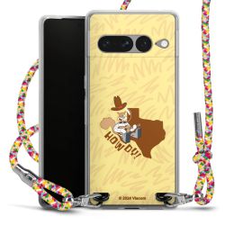 New Carry Case Transparent Stoff colourful/silber