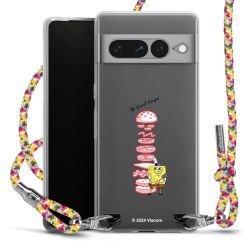 New Carry Case Transparent Stoff colourful/silber