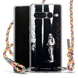 New Carry Case Transparent Stoff colourful/silber