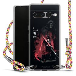 New Carry Case Transparent Stoff colourful/silber