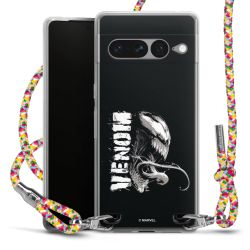 New Carry Case Transparent Stoff colourful/silber