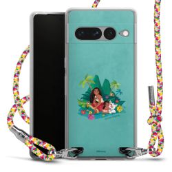 New Carry Case Transparent Stoff colourful/silber