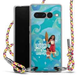 New Carry Case Transparent Stoff colourful/silber