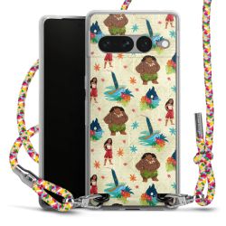 New Carry Case Transparent Stoff colourful/silber