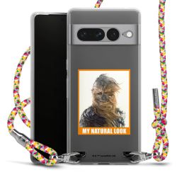 New Carry Case Transparent Stoff colourful/silber