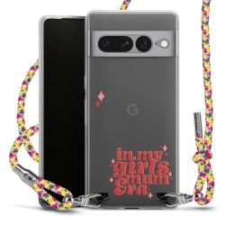 New Carry Case Transparent Stoff colourful/silber