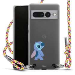 New Carry Case Transparent Stoff colourful/silber