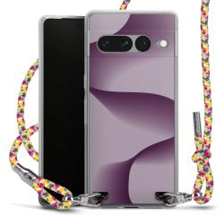 New Carry Case Transparent Stoff colourful/silber