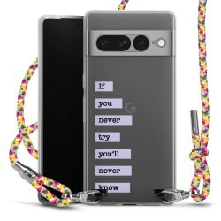 New Carry Case Transparent Stoff colourful/silber