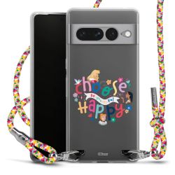 New Carry Case Transparent Stoff colourful/silber