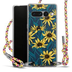 New Carry Case Transparent Stoff colourful/silber