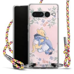 New Carry Case Transparent Stoff colourful/silber