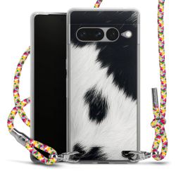 New Carry Case Transparent Stoff colourful/silber