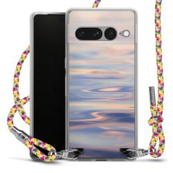 New Carry Case Transparent Stoff colourful/silber