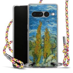 New Carry Case Transparent Stoff colourful/silber