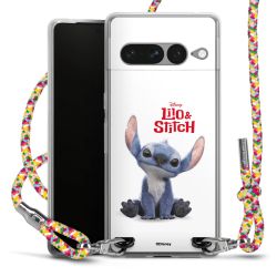 New Carry Case Transparent Stoff colourful/silber