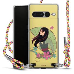 New Carry Case Transparent Stoff colourful/silber