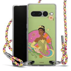 New Carry Case Transparent Stoff colourful/silber