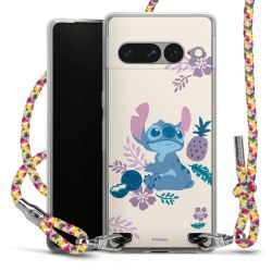 New Carry Case Transparent Stoff colourful/silber