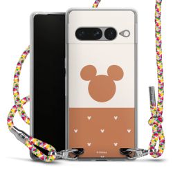 New Carry Case Transparent Stoff colourful/silber