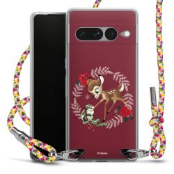 New Carry Case Transparent Stoff colourful/silber