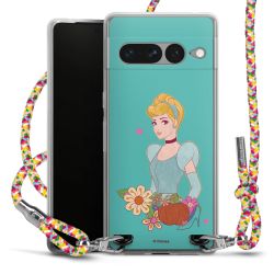 New Carry Case Transparent Stoff colourful/silber