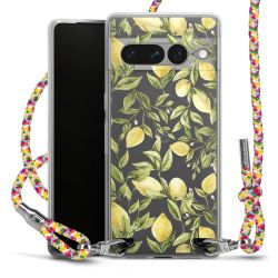 New Carry Case Transparent Stoff colourful/silber