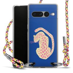 New Carry Case Transparent Stoff colourful/silber