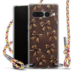 New Carry Case Transparent Stoff colourful/silber