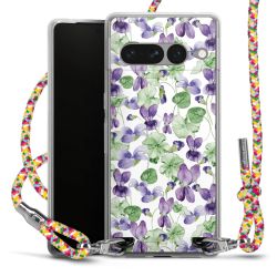 New Carry Case Transparent Stoff colourful/silber