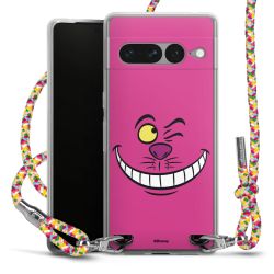 New Carry Case Transparent Stoff colourful/silber