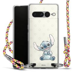 New Carry Case Transparent Stoff colourful/silber