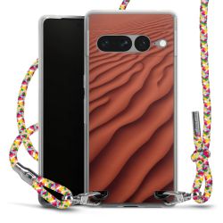 New Carry Case Transparent Stoff colourful/silber