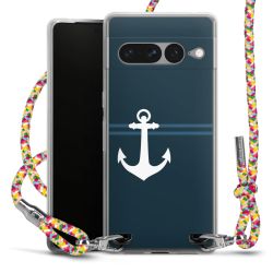 New Carry Case Transparent Stoff colourful/silber