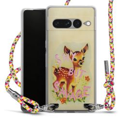 New Carry Case Transparent Stoff colourful/silber