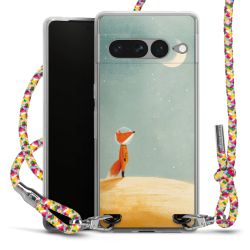 New Carry Case Transparent Stoff colourful/silber