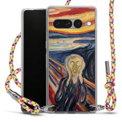 New Carry Case Transparent Stoff colourful/silber