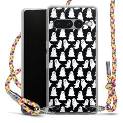 New Carry Case Transparent Stoff colourful/silber