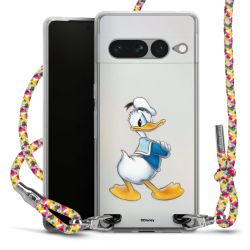 New Carry Case Transparent Stoff colourful/silber